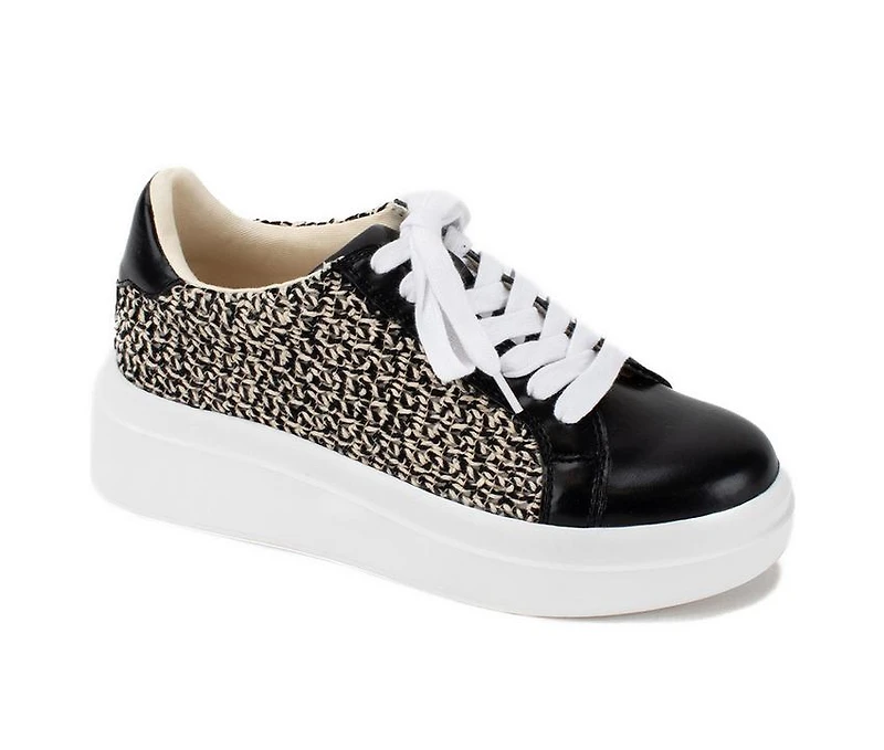 Women's Yellow Box Eldra Platform Sneakers