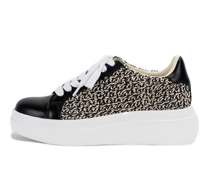 Women's Yellow Box Eldra Platform Sneakers
