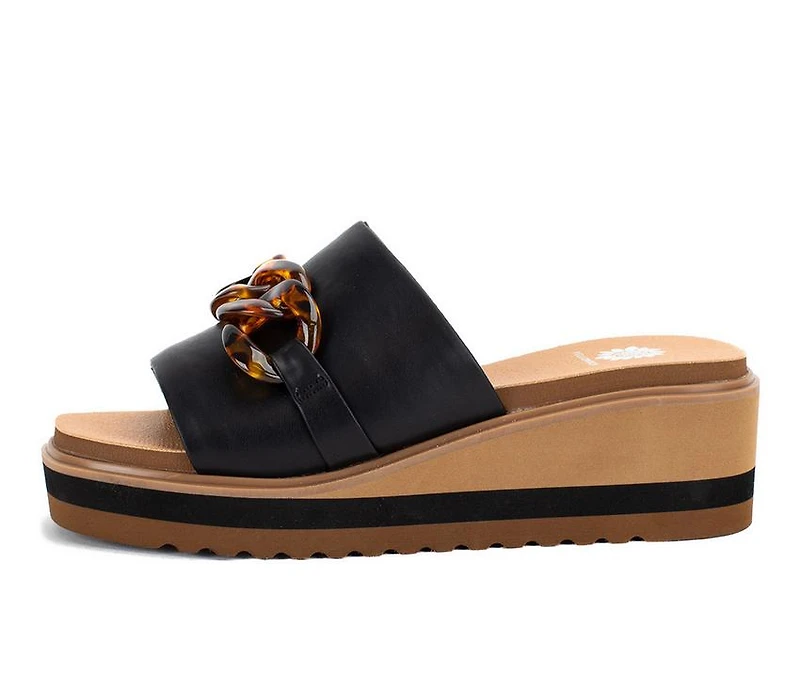 Women's Yellow Box Alora Wedge Sandals