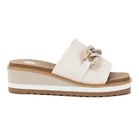 Women's Yellow Box Alora Wedge Sandals