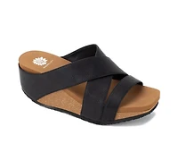 Women's Yellow Box Chela Wedge Sandals