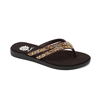 Women's Yellow Box Dalia Flip-Flops