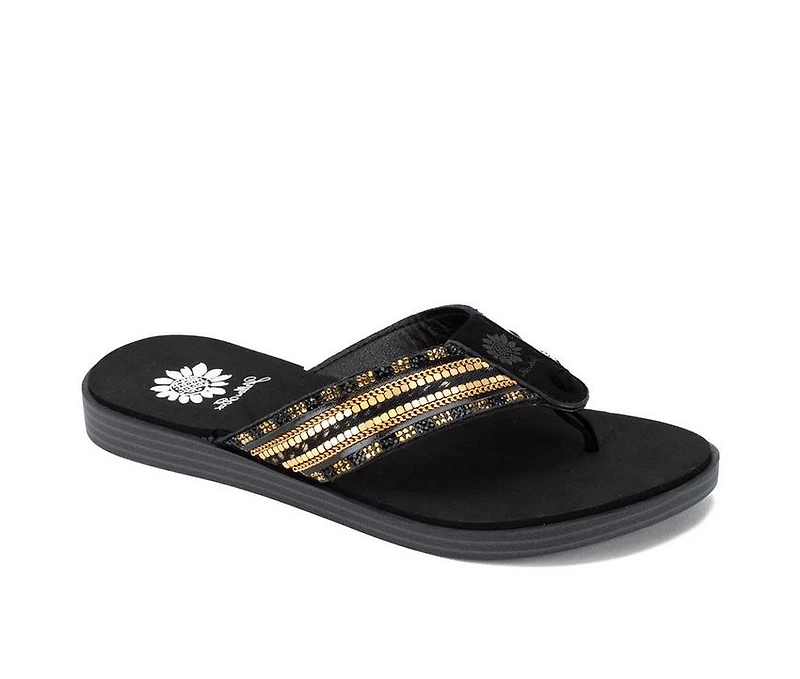 Women's Yellow Box Datha Flip-Flops