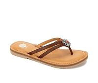 Women's Yellow Box Diggins Flip-Flops
