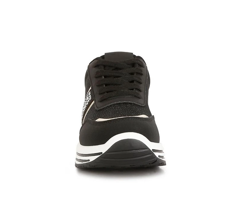 Women's London Rag Metallic Panel Platform Sneakers