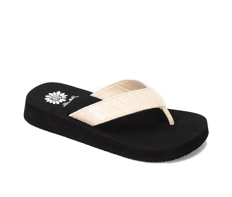 Women's Yellow Box Fiorela Flip-Flops