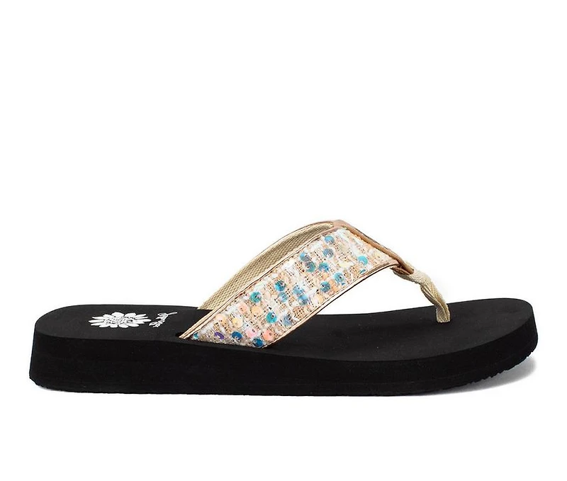 Women's Yellow Box Frenda Flip-Flops