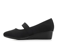 Women's Cliffs by White Mountain Brightly Mary Jane Wedge Pumps