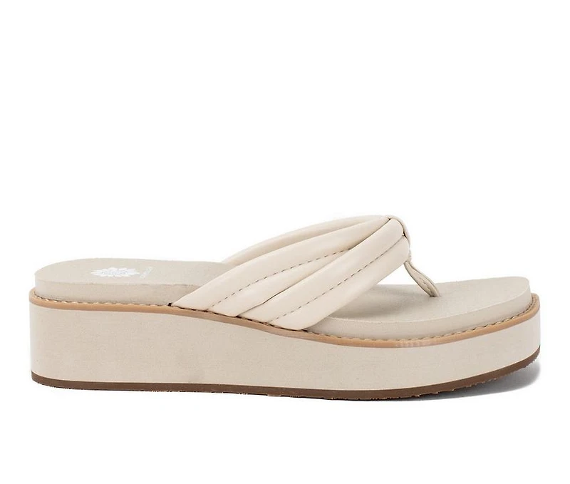 Women's Yellow Box Hasani Flip-Flops