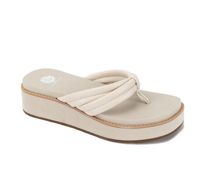 Women's Yellow Box Hasani Flip-Flops