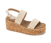 Women's Yellow Box Jeju Wedge Sandals