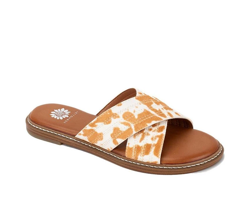 Women's Yellow Box Linta Sandals