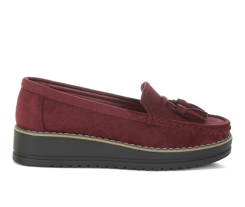 Women's London Rag Daiki Wedge Loafers