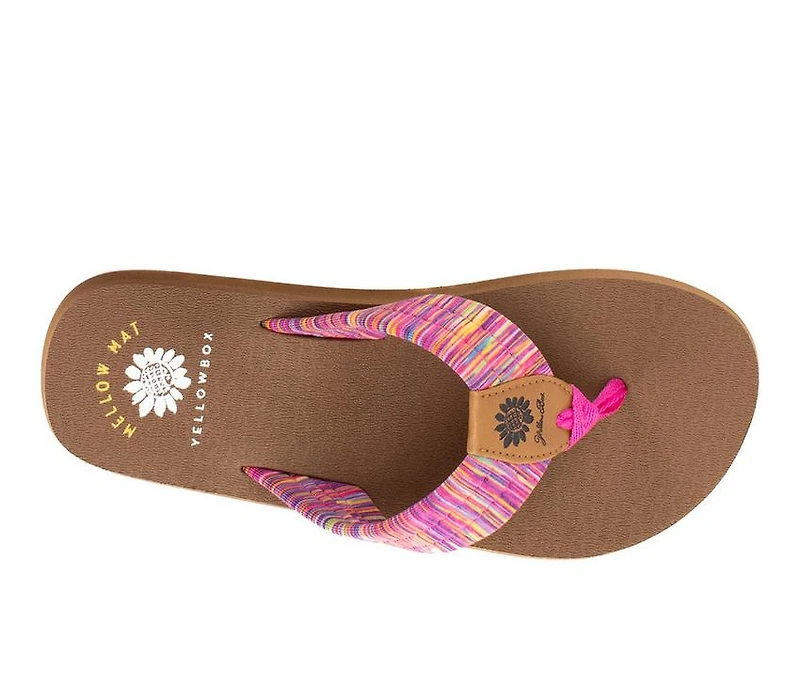 Women's Yellow Box Nadia Flip-Flops