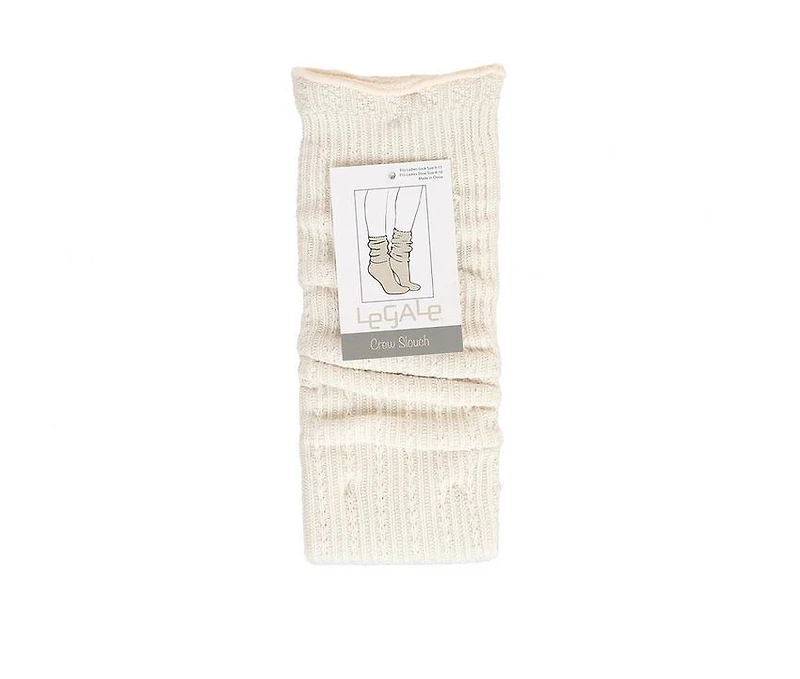 LEGALE Pique Stitch Slouch Socks
