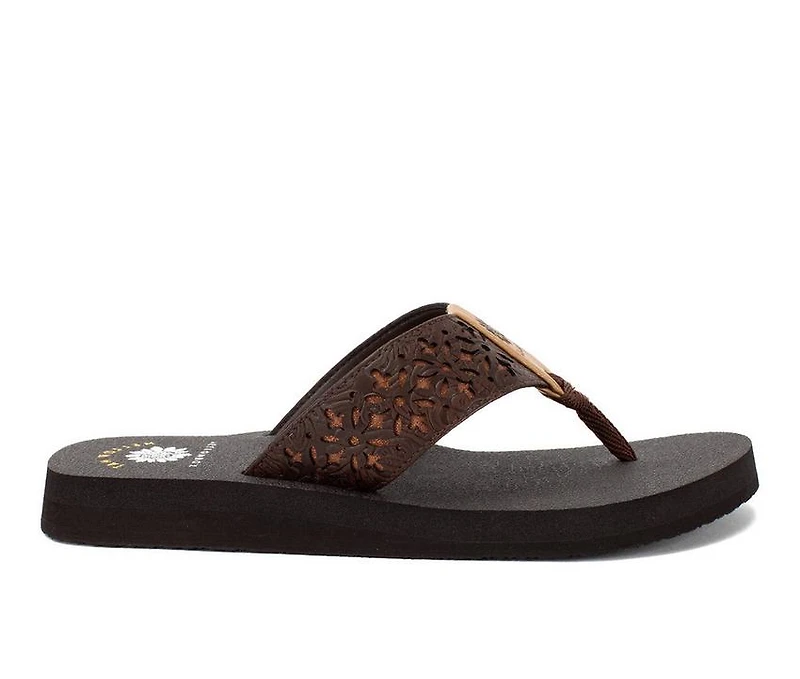 Women's Yellow Box Narla Flip-Flops