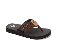 Women's Yellow Box Narla Flip-Flops