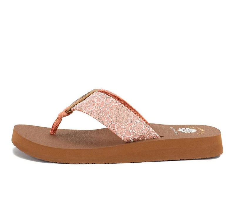 Women's Yellow Box Neva Flip-Flops