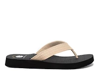 Women's Yellow Box Noon Flip-Flops