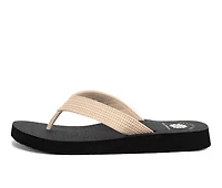 Women's Yellow Box Noon Flip-Flops