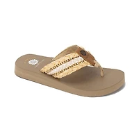 Women's Yellow Box Norla Flip-Flops