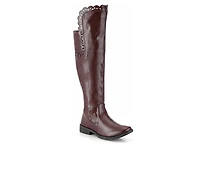 Women's Henry Ferrara Charm- Knee High Boots