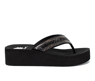 Women's Yellow Box Rahtlin Wedge Sandals