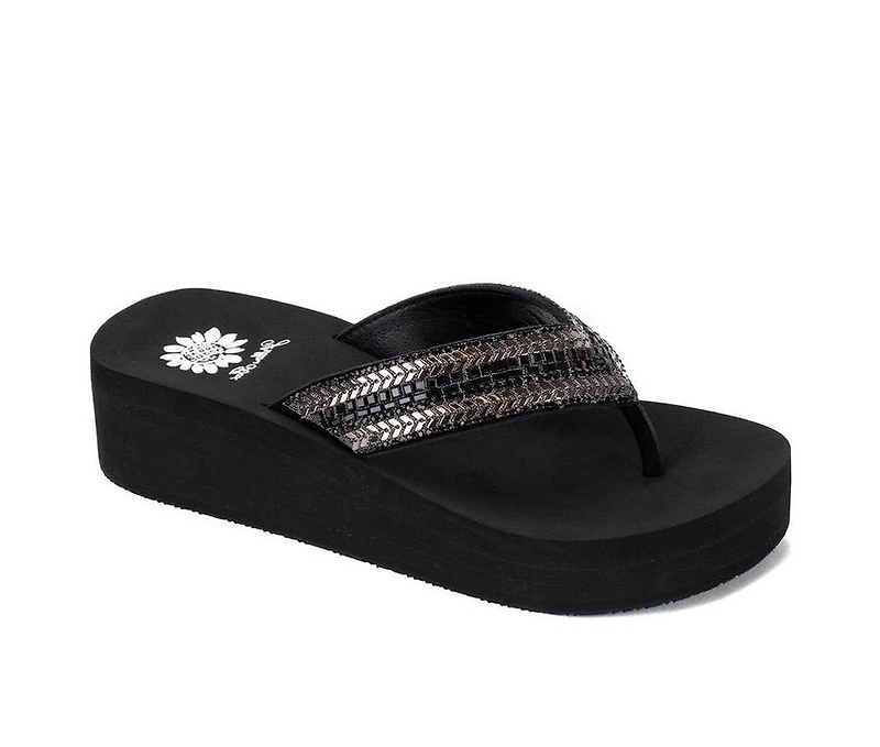 Women's Yellow Box Rahtlin Wedge Sandals