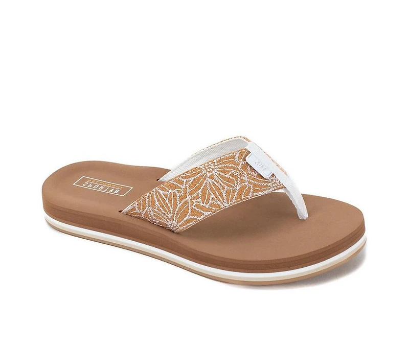 Women's Yellow Box Rina Flip-Flops