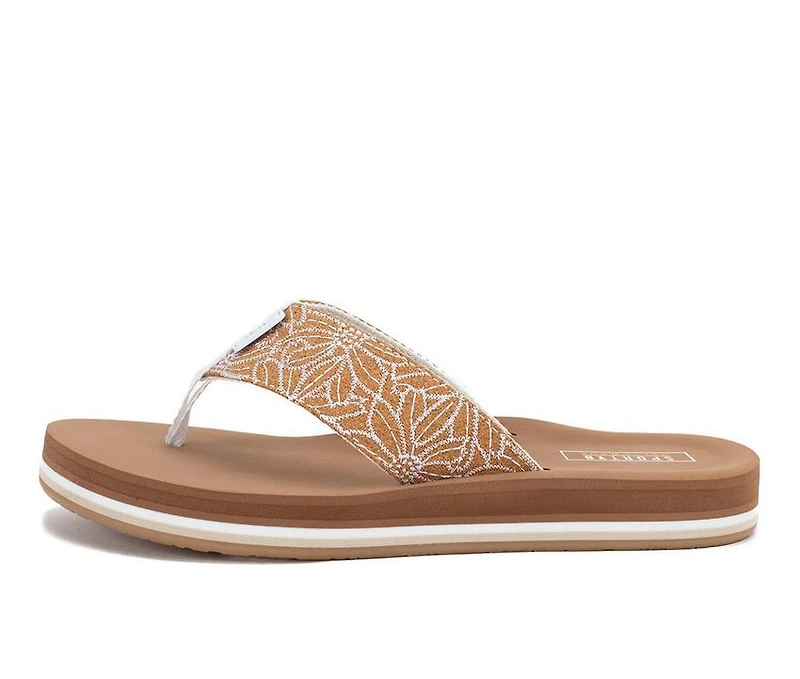 Women's Yellow Box Rina Flip-Flops