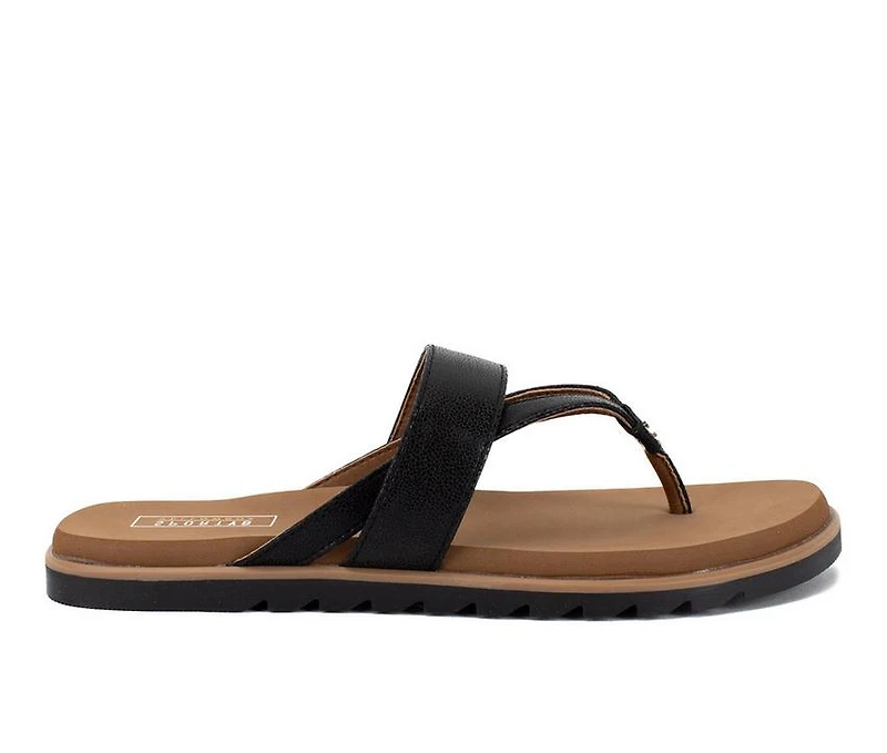 Women's Yellow Box Shayne Flip-Flops