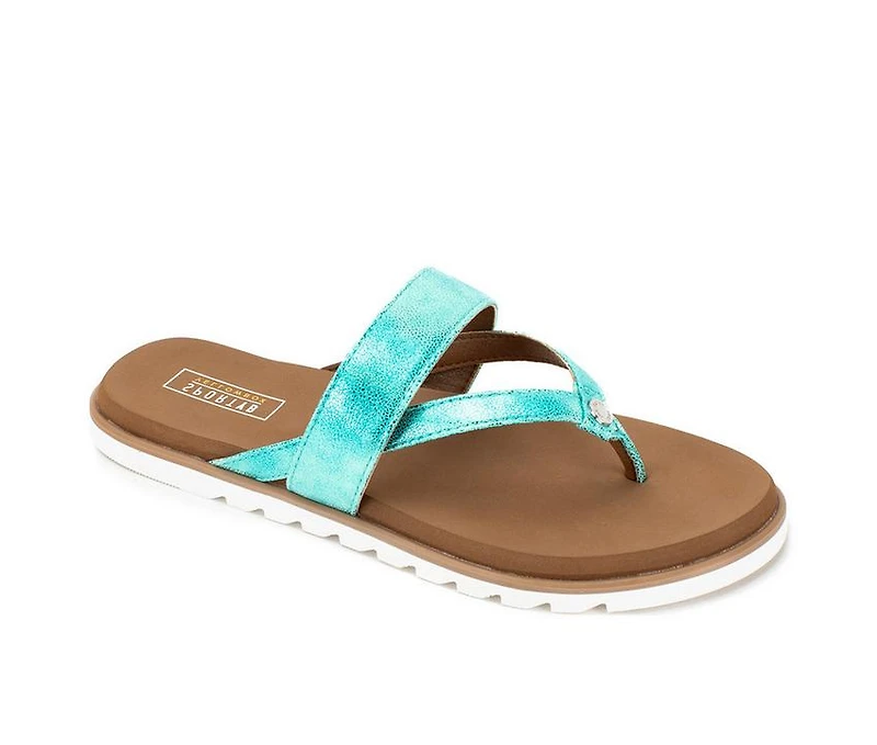 Women's Yellow Box Shayne Flip-Flops