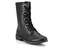Women's Henry Ferrara Charm-508 Mid Calf Combat Boots