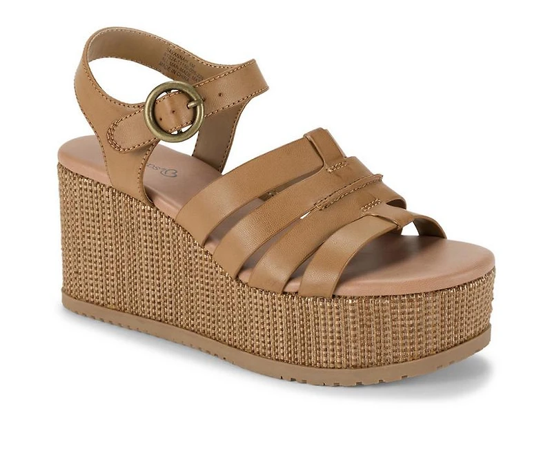 Women's Baretraps Savannah Platform Wedge Sandals