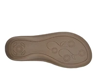 Women's Cliffs by White Mountain Comate Wedge Flip-Flops