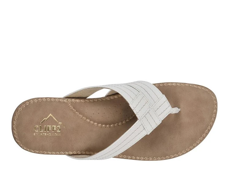 Women's Cliffs by White Mountain Fateful Flip-Flops