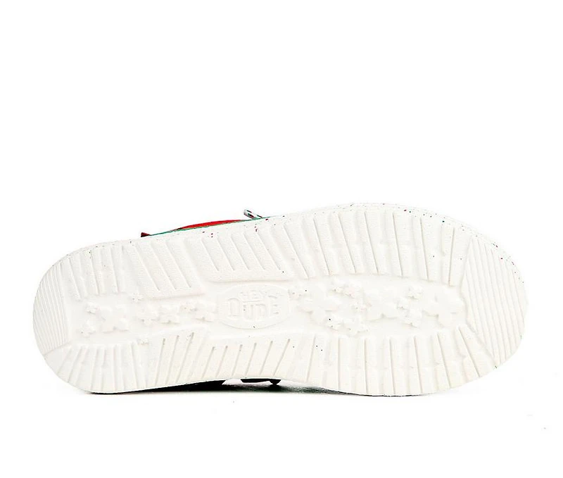 Kids' HEYDUDE Little Kid & Big Wally Holiday Elf Casual Shoes