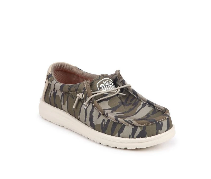 Boys' HEYDUDE Little Kid & Big Wally Mossy Oak Casual Shoes