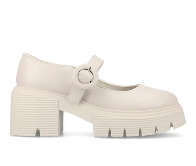 Women's Journee Collection Zarynn Chunky Mary Jane Pumps