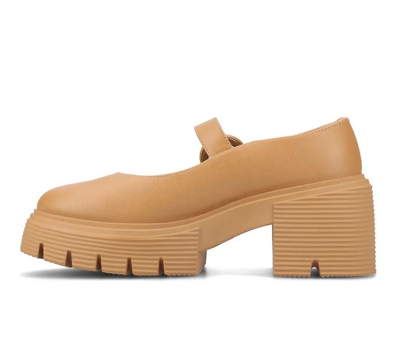 Women's Journee Collection Zarynn Chunky Mary Jane Pumps