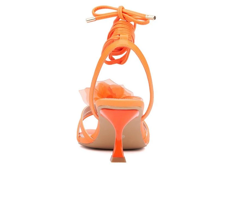 Women's Fashion to Figure Blossom Dress Sandals