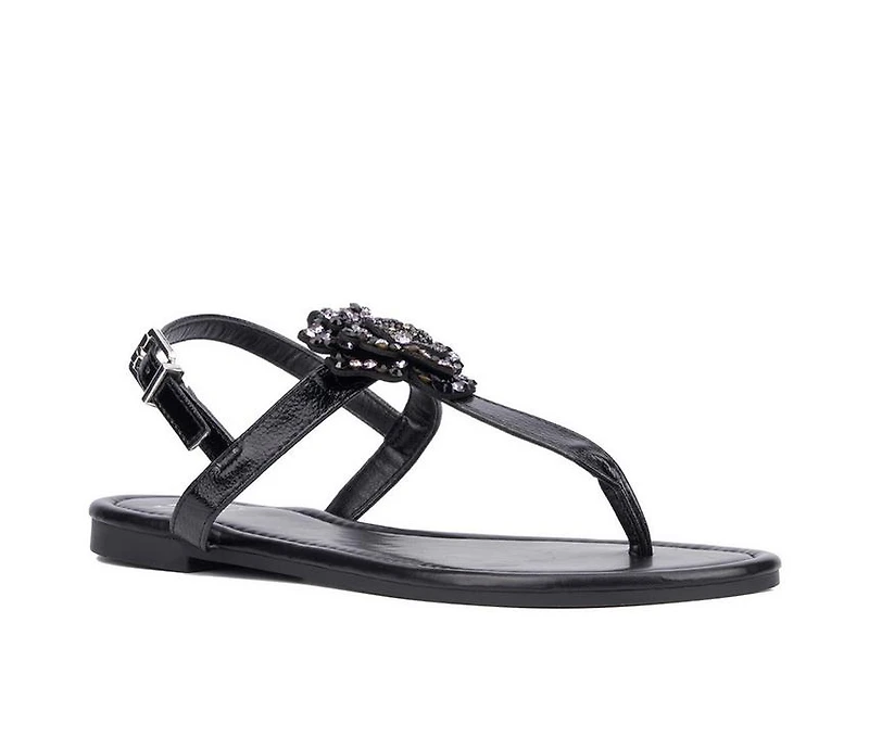 Women's New York and Company Ailis Flip-Flops