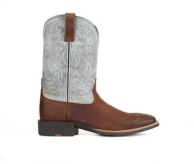 Men's Ariat Sport Western Wide Square Toe Cowboy Boots