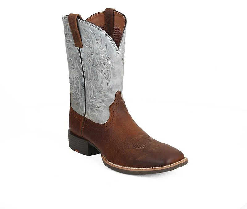 Men's Ariat Sport Western Wide Square Toe Cowboy Boots