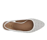 Women's White Mountain Boronic Slingback Pumps