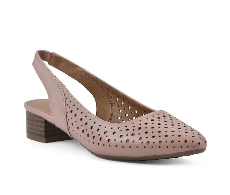 Women's White Mountain Boronic Slingback Pumps