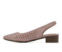 Women's White Mountain Boronic Slingback Pumps