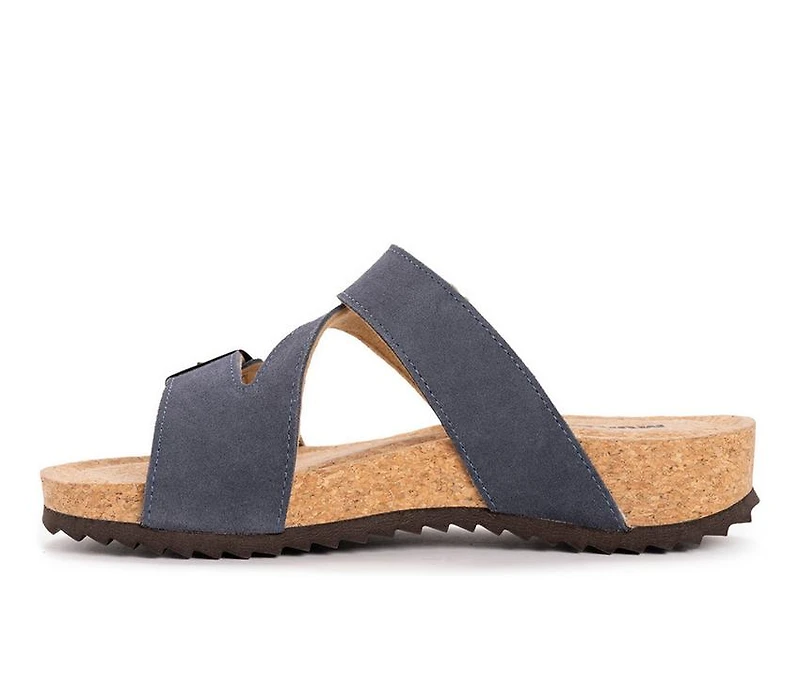 Women's MUK LUKS Poppy Footbed Sandals