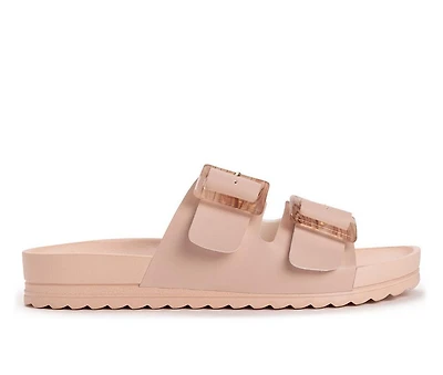 Women's MUK LUKS Grand Cayman Footbed Sandals