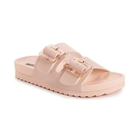 Women's MUK LUKS Grand Cayman Footbed Sandals